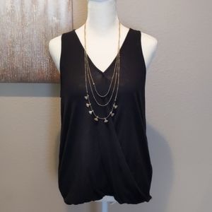 *3/$20 sale* Hippie Love black wrap top